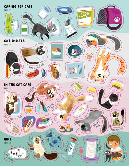 Sticker Book: Cats (All You Need to Know, 2