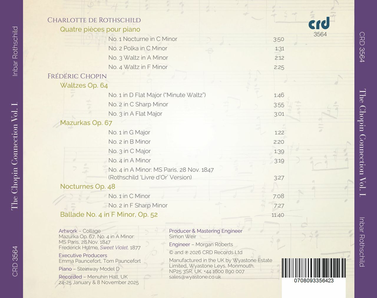 The Chopin Connection, Volume 1