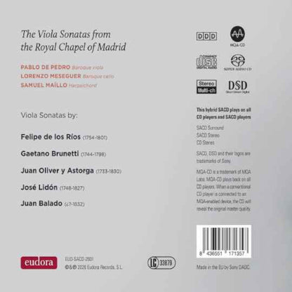 The Viola Sonatas from the Royal Chapel of Madrid