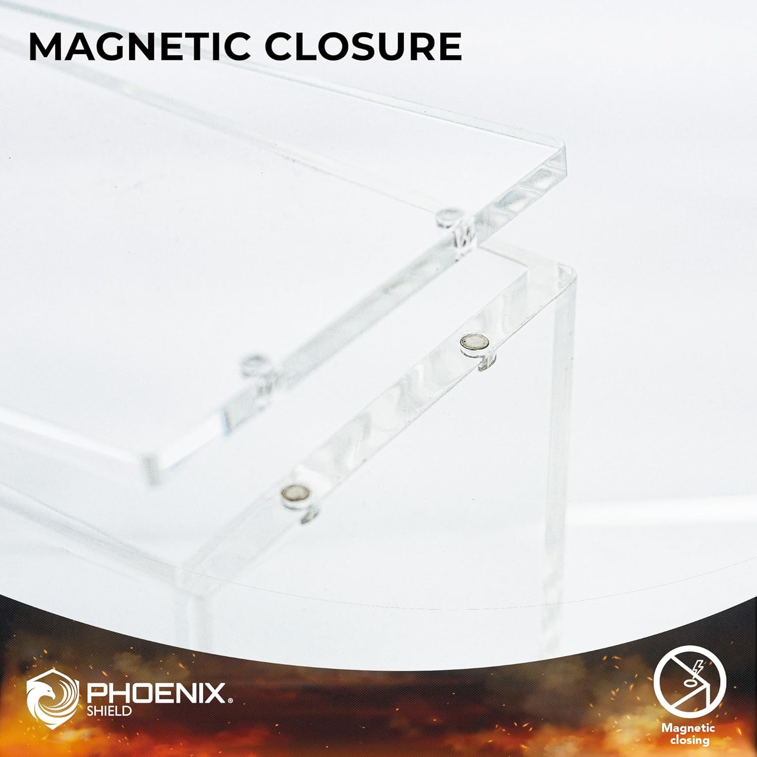 Phoenix - Acrylic Case for Pokemon Booster Box