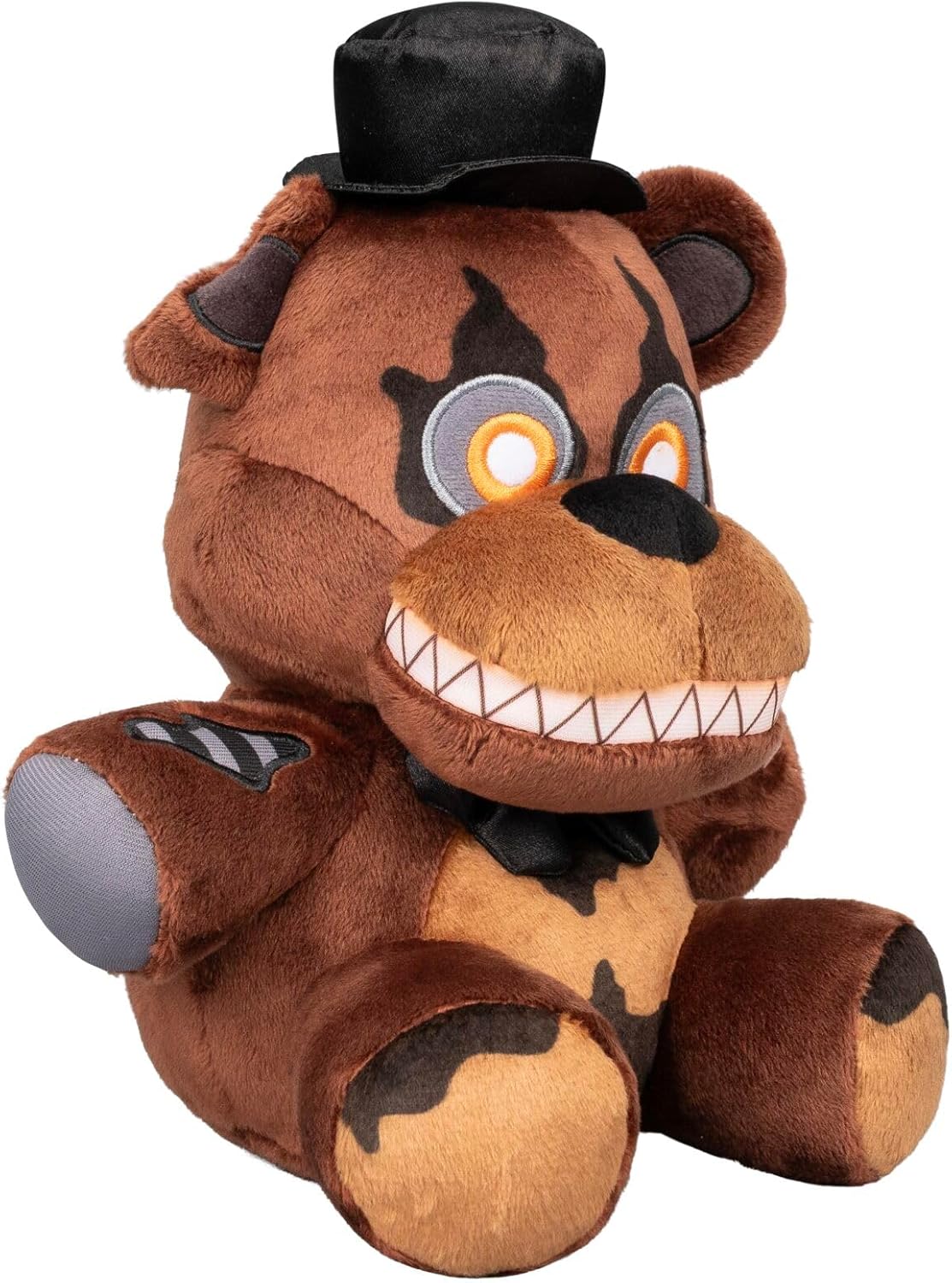 Jazwares Five Nights at Freddy’s Nightmare Freddy 8-Inch Plush | Soft Material and Glow-In-The-Dark Eyes