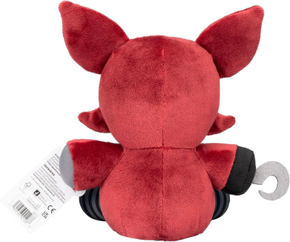 Jazwares Five Nights at Freddy’s Nightmare Foxy 8-Inch Plush | Soft Material and Glow-In-The-Dark Eyes