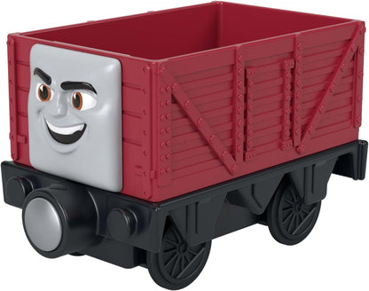 Thomas & Friends by Fisher-Price Motorized Toy Train, Battery-Powered Rosie Engine & Troublesome Truck Vehicle, Classic Characters from the Series, JLL52