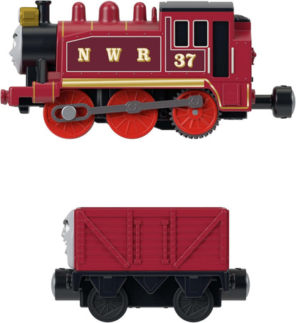 Thomas & Friends by Fisher-Price Motorized Toy Train, Battery-Powered Rosie Engine & Troublesome Truck Vehicle, Classic Characters from the Series, JLL52