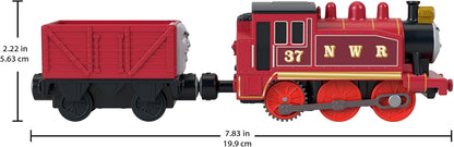 Thomas & Friends by Fisher-Price Motorized Toy Train, Battery-Powered Rosie Engine & Troublesome Truck Vehicle, Classic Characters from the Series, JLL52