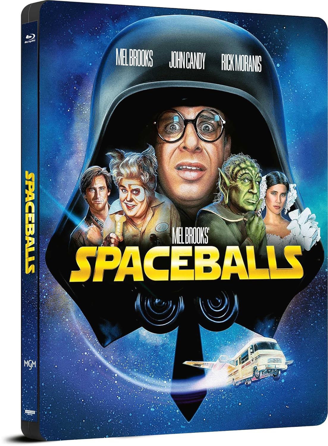 Spaceballs - Mel Brooks’ verrückte Raumfahrt - Limitiertes 3-Disc-SteelBook (4K Ultra HD + Blu-ray + Bonus-Blu-ray