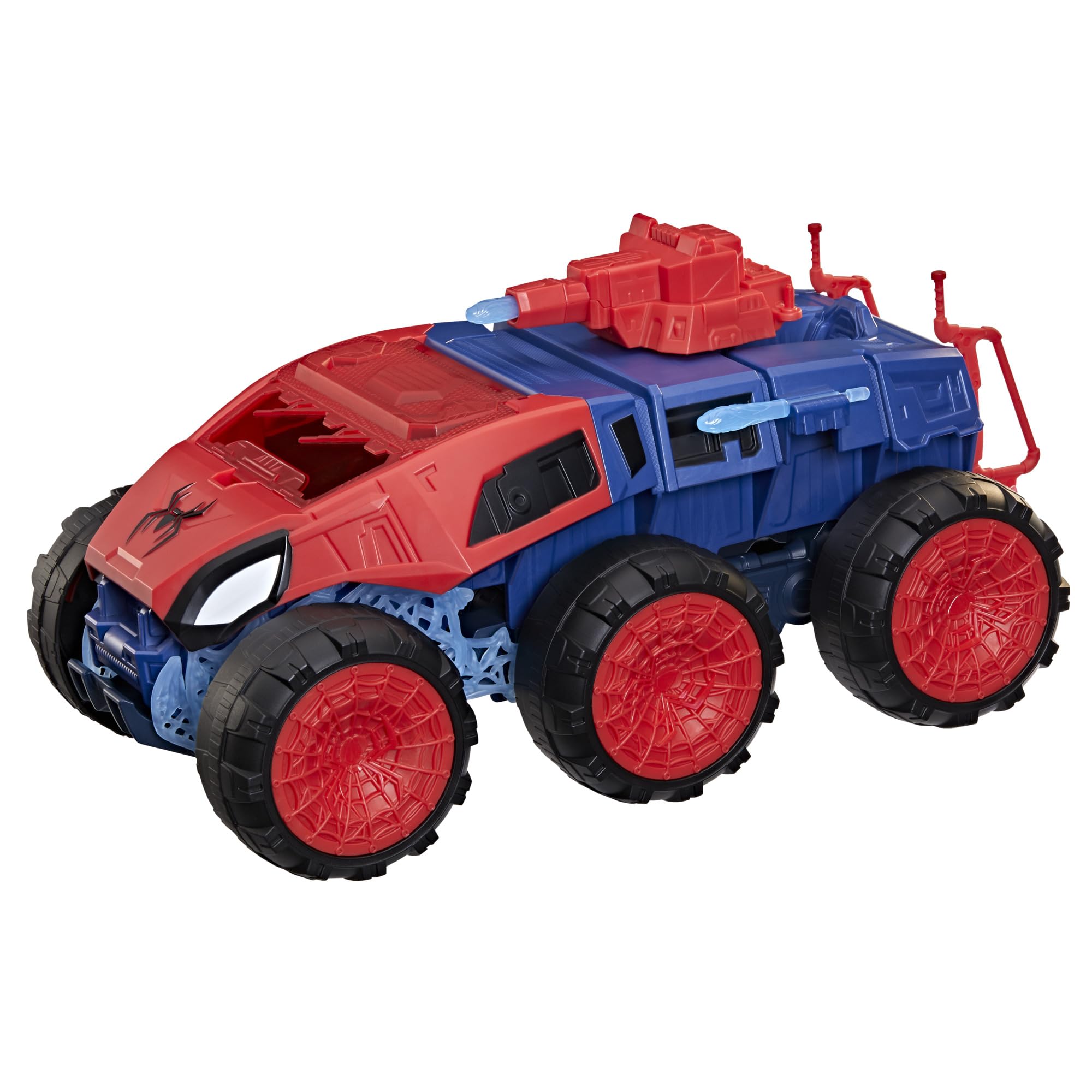 Marvel Spider-Man: Brand New Day 2-in-1 Super Chompin' Tank, set met actiefiguur van 11,4 cm en speelgoedvoertuig, superheldspeelgoed en actiefiguren, leeftijd 4+