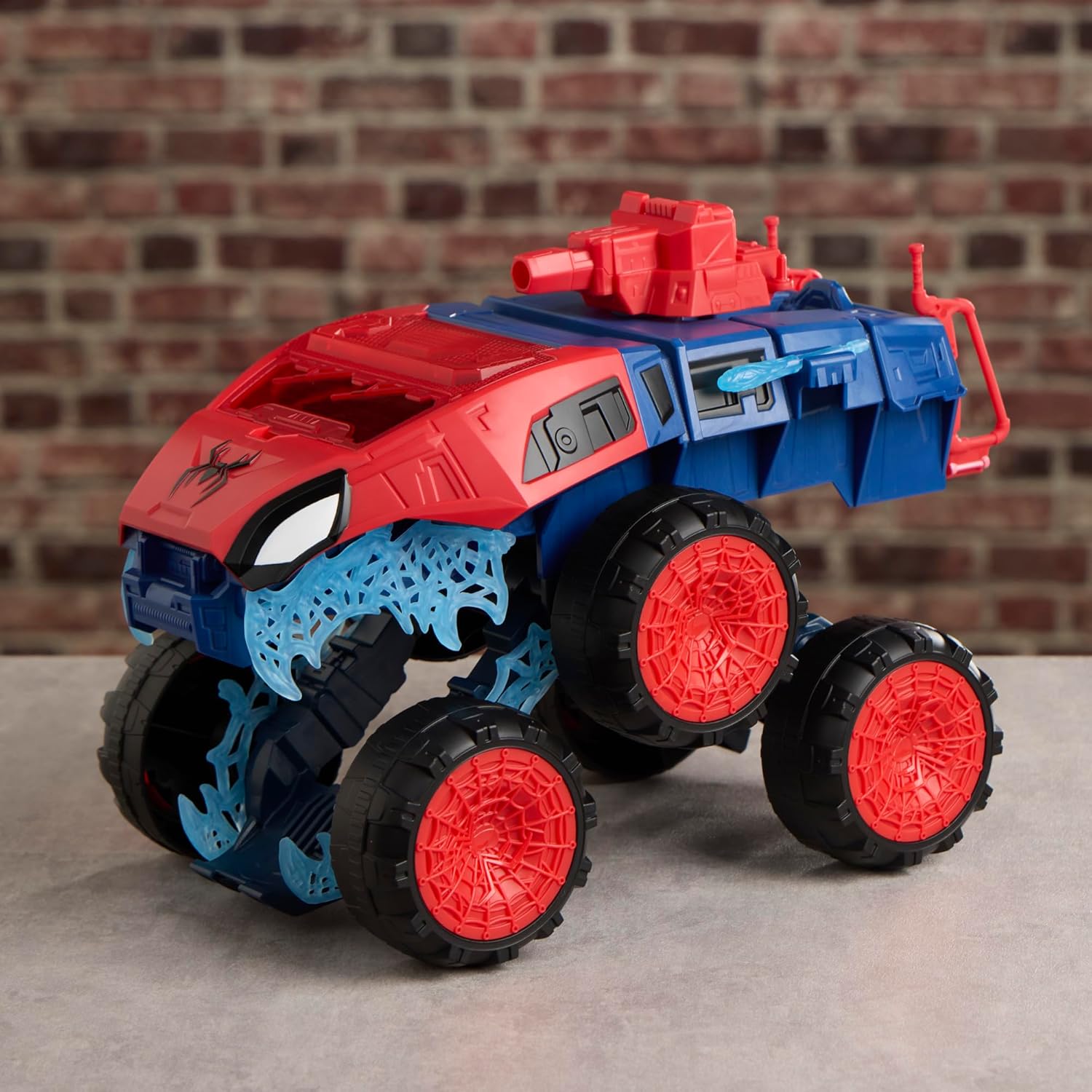 Marvel Spider-Man: Brand New Day 2-in-1 Super Chompin' Tank, set met actiefiguur van 11,4 cm en speelgoedvoertuig, superheldspeelgoed en actiefiguren, leeftijd 4+