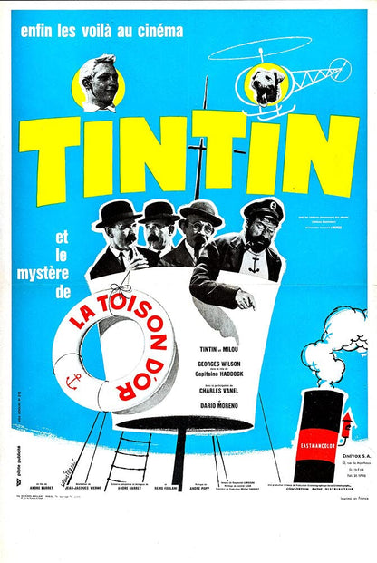 Tintin - 2 films : les oranges bleues ;+ me mystère de la toison d'or