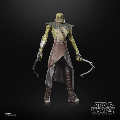 Star Wars The Black Series, Figurine de Collection Embo de 15 cm, The Mandalorian & Grogu