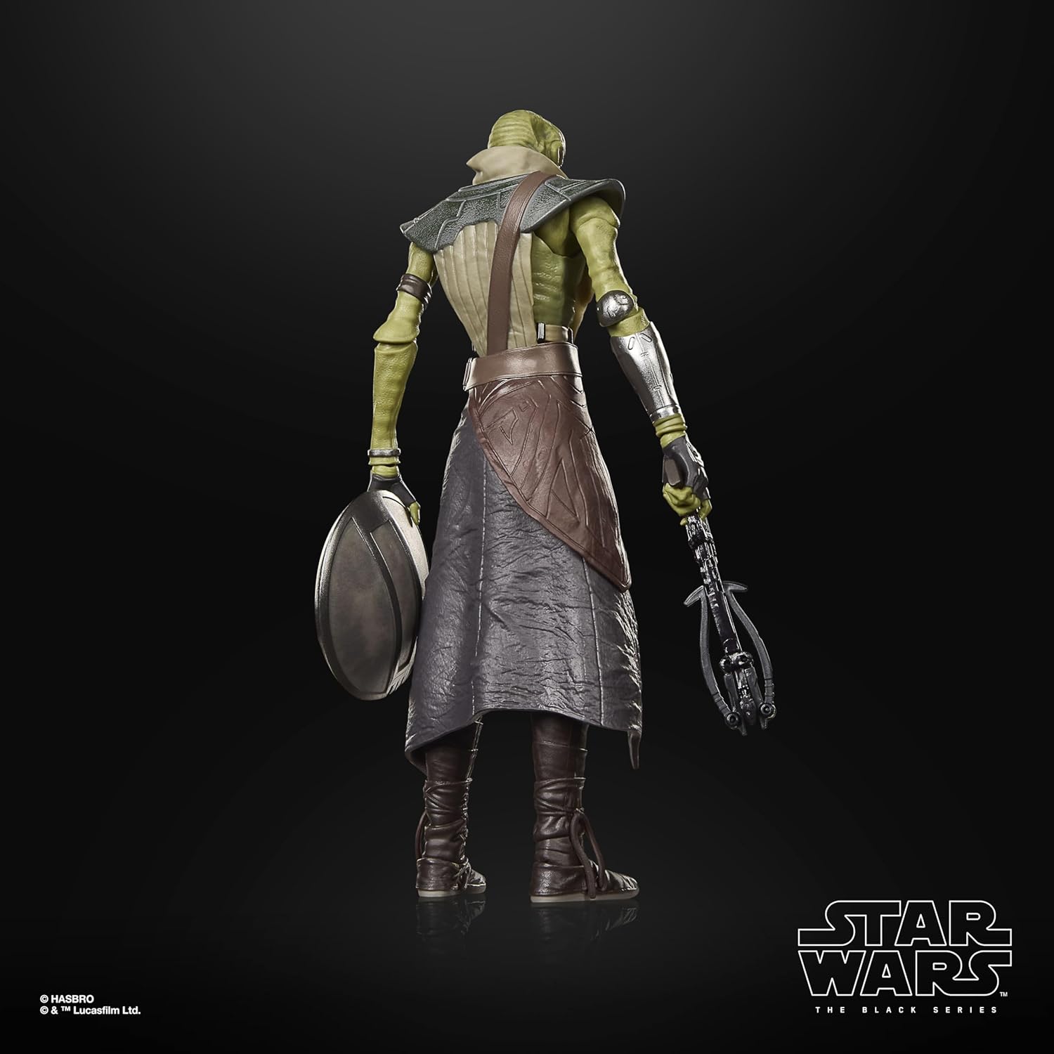 Star Wars The Black Series, Figurine de Collection Embo de 15 cm, The Mandalorian & Grogu
