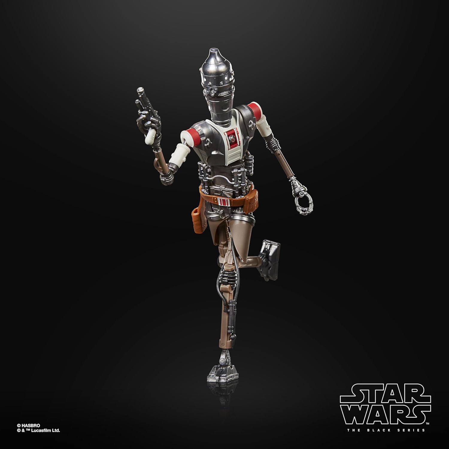 Star Wars The Black Series, Figurine de Collection IG-11 (Nevarro Marshal) de 15 cm, The Mandalorian