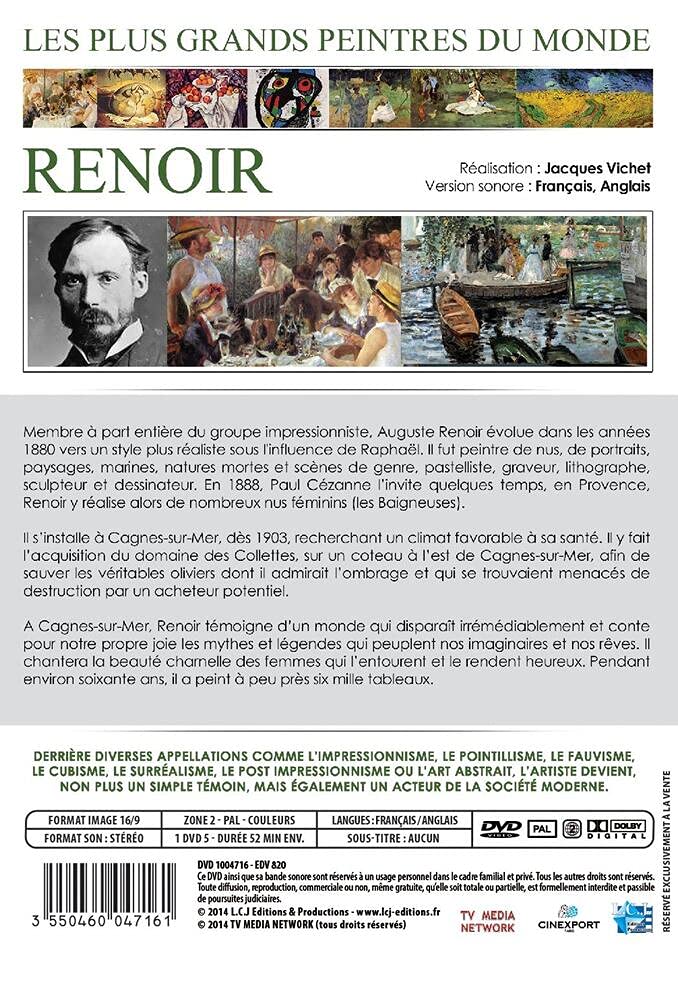 Les plus grands peintres du monde : renoir