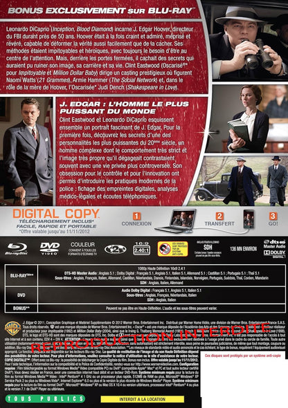 J Edgard/Blu-Ray+Dvd Boitier Metal