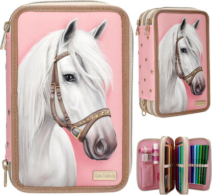 Miss Melody - Triple Pencil Case Classic - RosT
