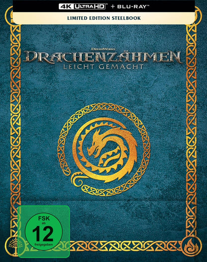 Drachenzähmen leicht gemacht - Limited Steelbook (4K UHD + Blu-ray
