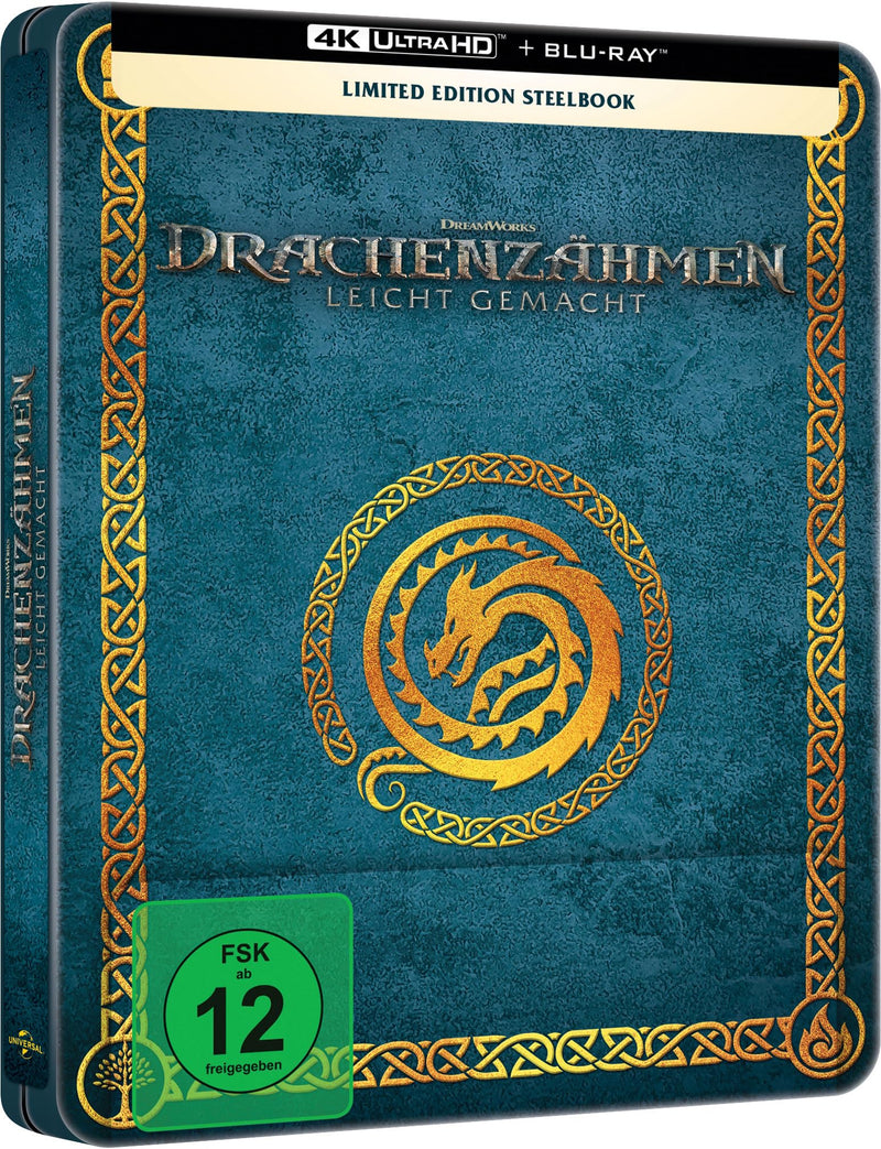 Drachenzähmen leicht gemacht - Limited Steelbook (4K UHD + Blu-ray