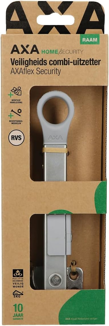 Axa Veiligheids Combi-Raamuitzetter Axaflex Security - Aluline Grijs - Skg2