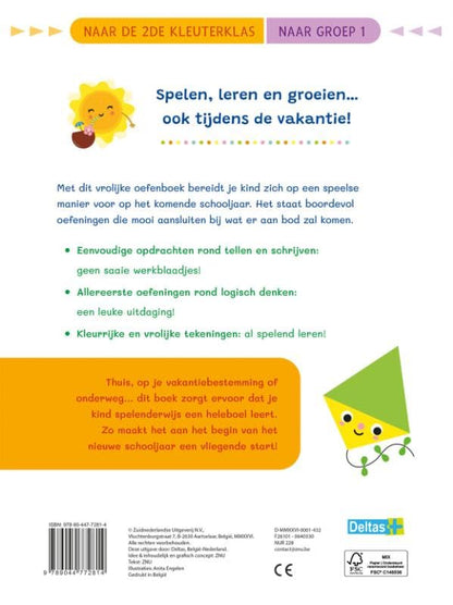 Vakantie oefenpret - Allereerste tel- en schrijfoefeningen: Helemaal klaar voor het komende schooljaar!