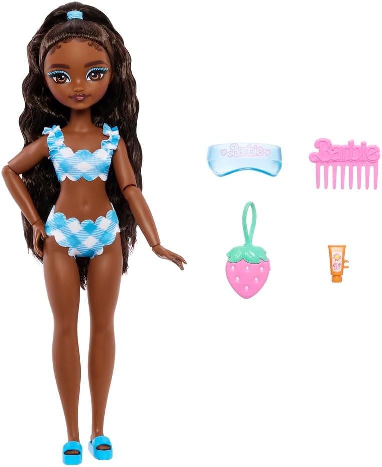 Barbie Dream Besties Brooklyn Beach Doll for Ages 4 and Up