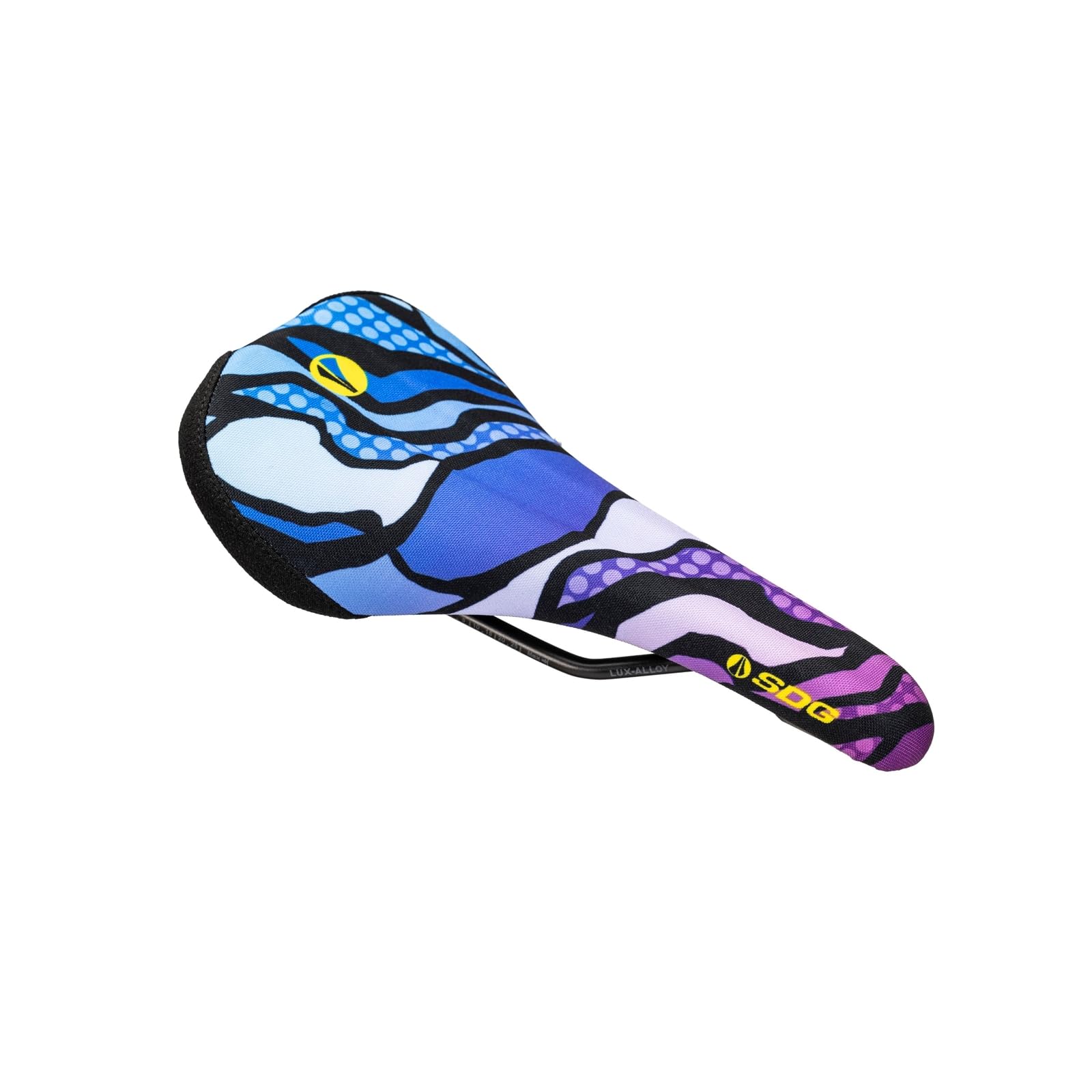SDG Bel-Air 3.0 Terra Firma - Haise & The Robots Limited Sattel, Lux-Alloy, 7x7, Camo Purple, 06229