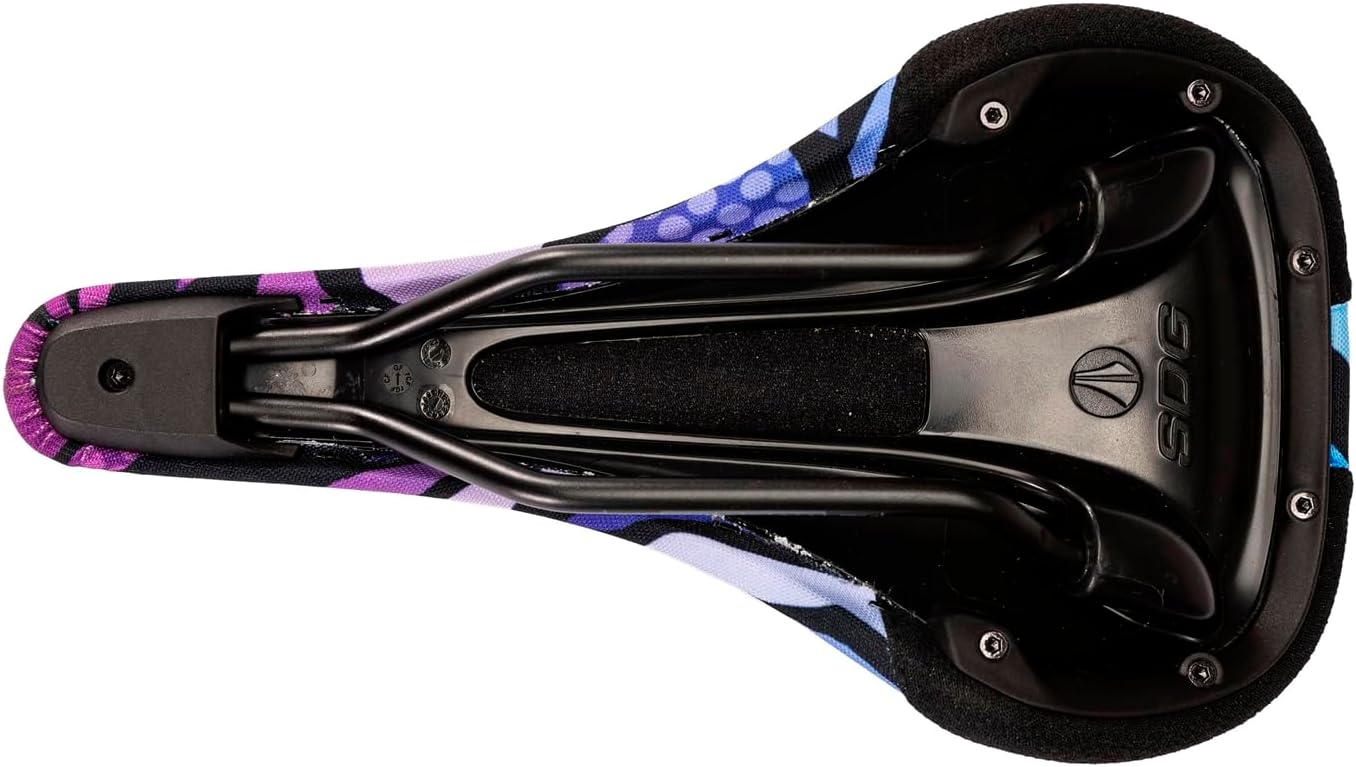 SDG Bel-Air 3.0 Terra Firma - Haise & The Robots Limited Sattel, Lux-Alloy, 7x7, Camo Purple, 06229