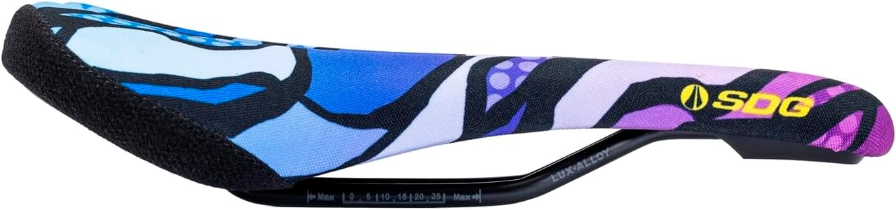 SDG Bel-Air 3.0 Terra Firma - Haise & The Robots Limited Sattel, Lux-Alloy, 7x7, Camo Purple, 06229