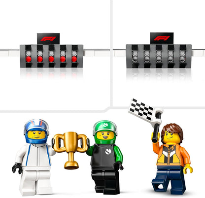Lego City: F1 Grid With Vcarb & Sauber Race Cars (60474)