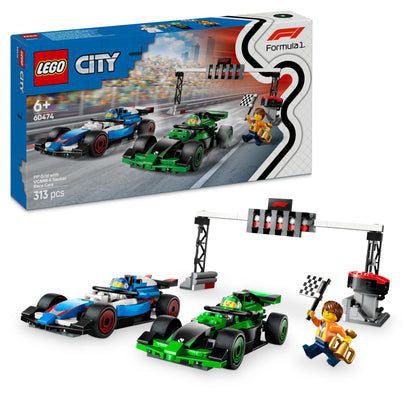 Lego City: F1 Grid With Vcarb & Sauber Race Cars (60474)