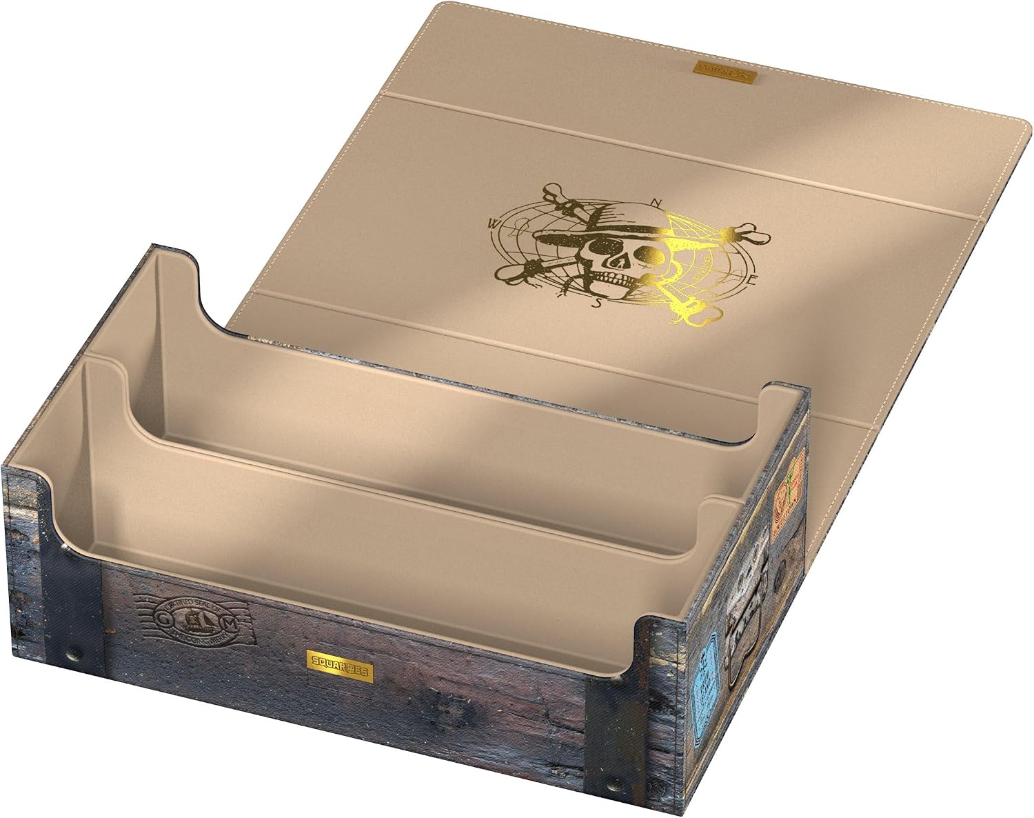 Squaroes Collectors Case 800 One Piece - Wooden Chest