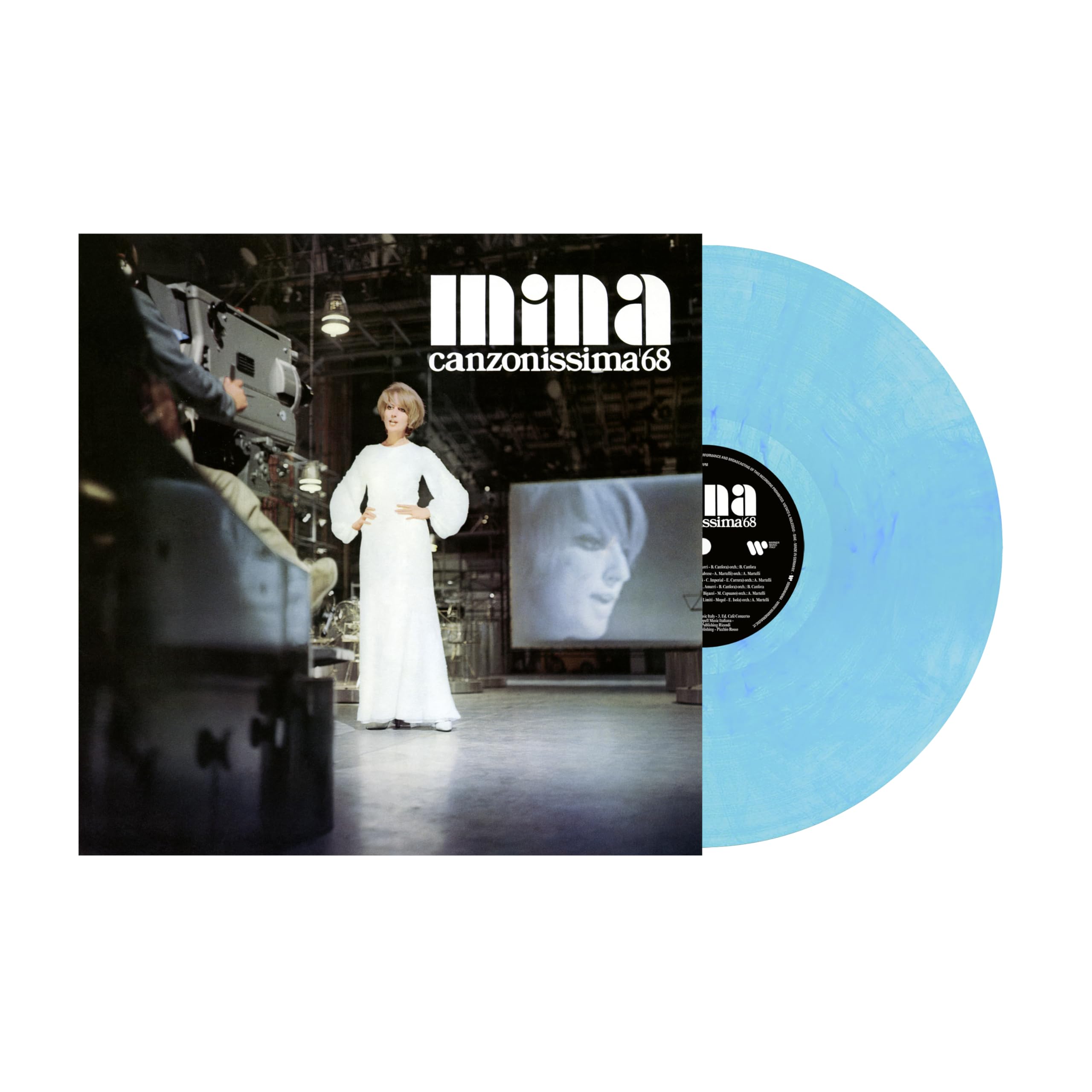 Canzonissima 68 Vinile Azzurro Marmorizzato