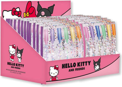 CERDÁ LIFE'S LITTLE MOMENTS Hello Kitty Kuromi Kugelschreiber Kawaii Design Ideal für Schule, Sammler und Liebhaber des Sanrio-Universums, Hello Kitty, Talla única, Lizenzprodukt