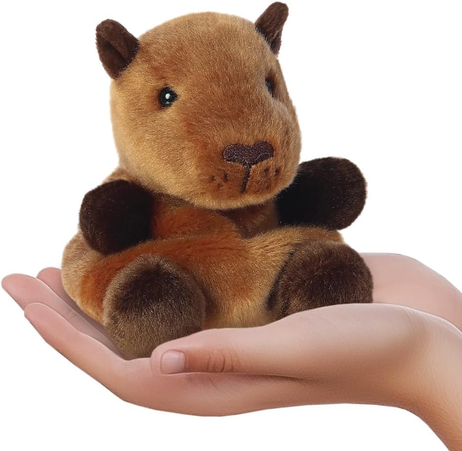 Aurora, 33839, Palm Pals Sid Capybara 5In, Soft Toy, Brown