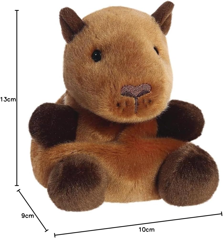 Aurora, 33839, Palm Pals Sid Capybara 5In, Soft Toy, Brown