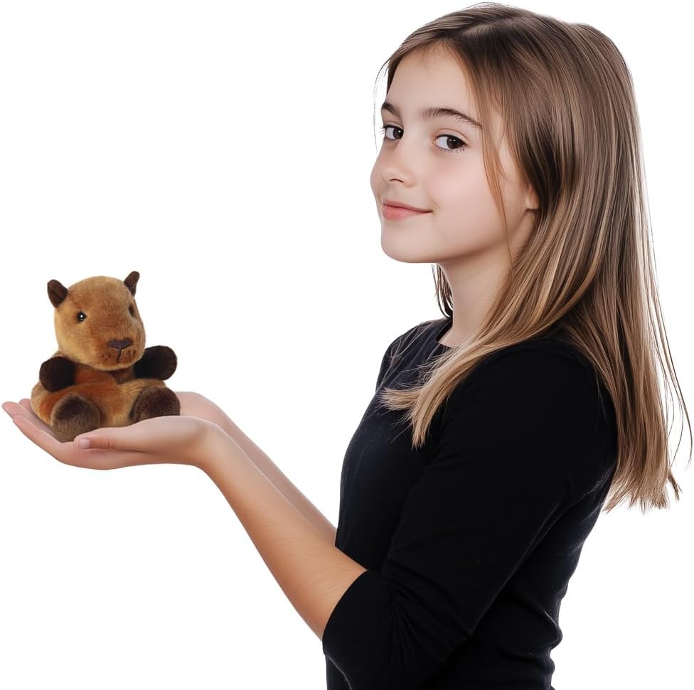 Aurora, 33839, Palm Pals Sid Capybara 5In, Soft Toy, Brown