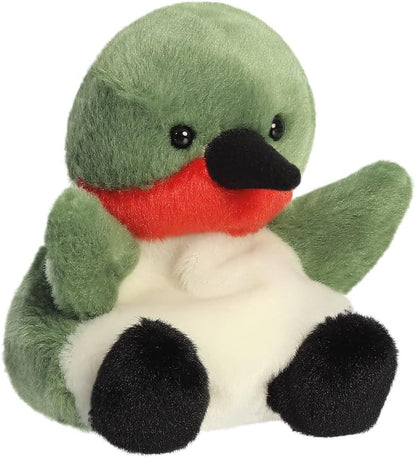 AURORA- 82170 - Palm Pals Hilda Hummingbird 13cm Soft Toy - Green - Fun Collectable Plush for Kids and Adult Collectors - Perfect for Birthdays, Gifts or Any occasion