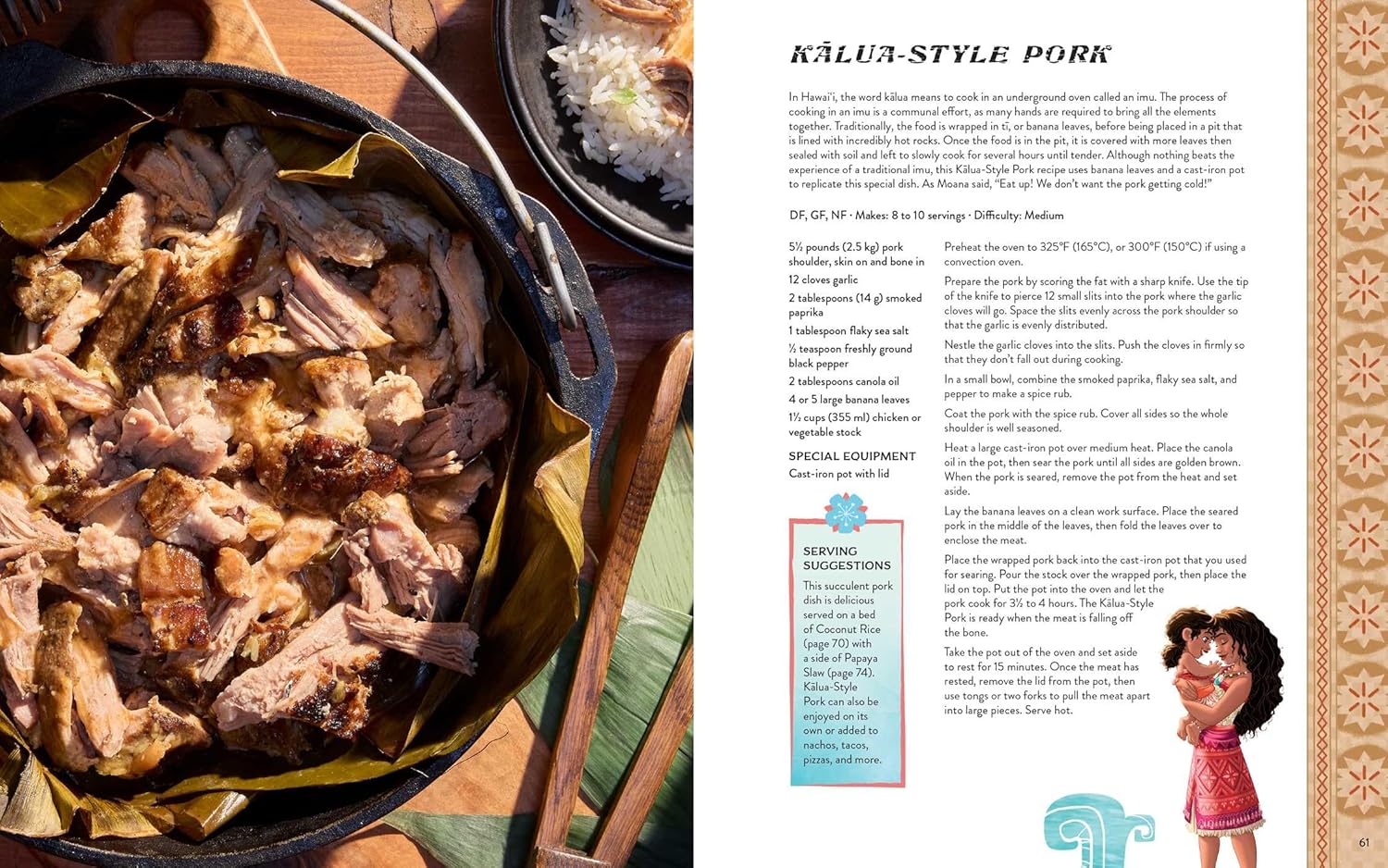 Disney Moana: The Official Cookbook: The Ultimate Companion to the World's Most Exciting City: Pacific Recipes Inspired by Motunui