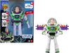 Mattel Disney and Pixar Toy Story 5 Flight Mode Hi-TechBuzz Lightyear | Movable Wing Activation, 12-inch Toy Figure, 35+ Sounds & Movie Phrases