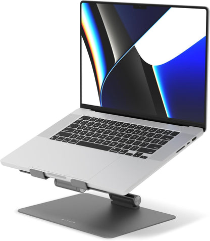 Hyperspace Ergonomic Adjustable Laptop Stand - Slate Grey