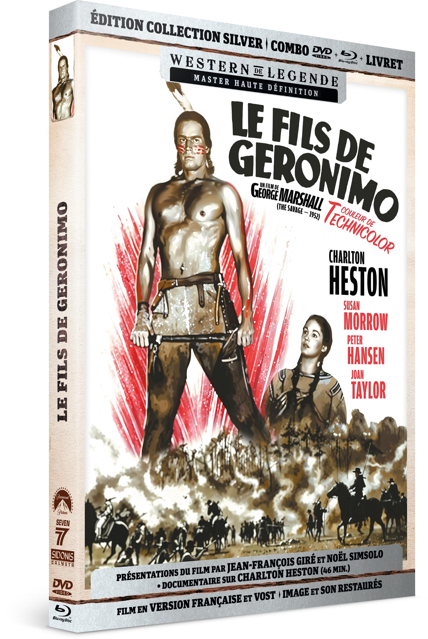 Le Fils De Geronimo+Livret+Blu-Ray
