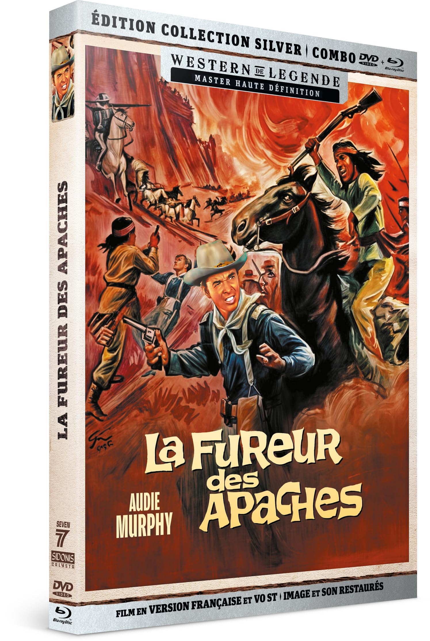 La Fureur Des Apaches+Blu-Ray