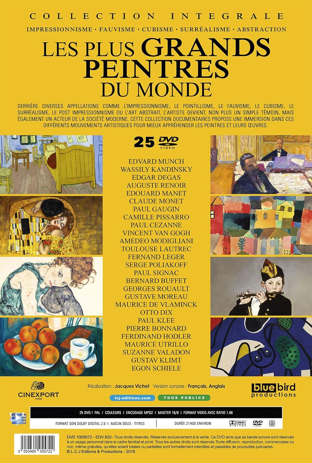 Les Plus Grands Peintres Du Monde Collection Integrale