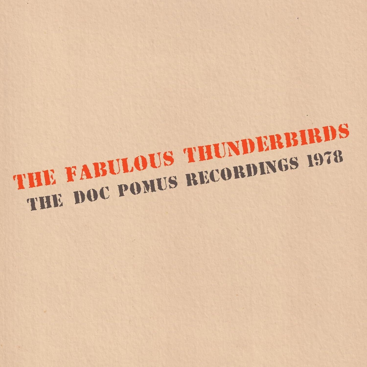The Doc Pomus Recordings 1978