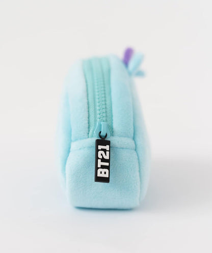 Grupo Erik Plüsch Mäppchen BT21 New Mang 1 Fach - Stift Etui Schule BTS Fanartikel - Federmäppchen Mädchen Schlampermäppchen Offizieller BT21 Merch