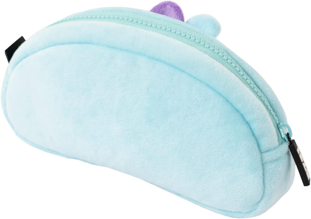 Grupo Erik Plüsch Mäppchen BT21 New Mang 1 Fach - Stift Etui Schule BTS Fanartikel - Federmäppchen Mädchen Schlampermäppchen Offizieller BT21 Merch