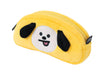Grupo Erik Plüsch Mäppchen BT21 New Mang 1 Fach - Stift Etui Schule BTS Fanartikel - Federmäppchen Mädchen Schlampermäppchen Offizieller BT21 Merch