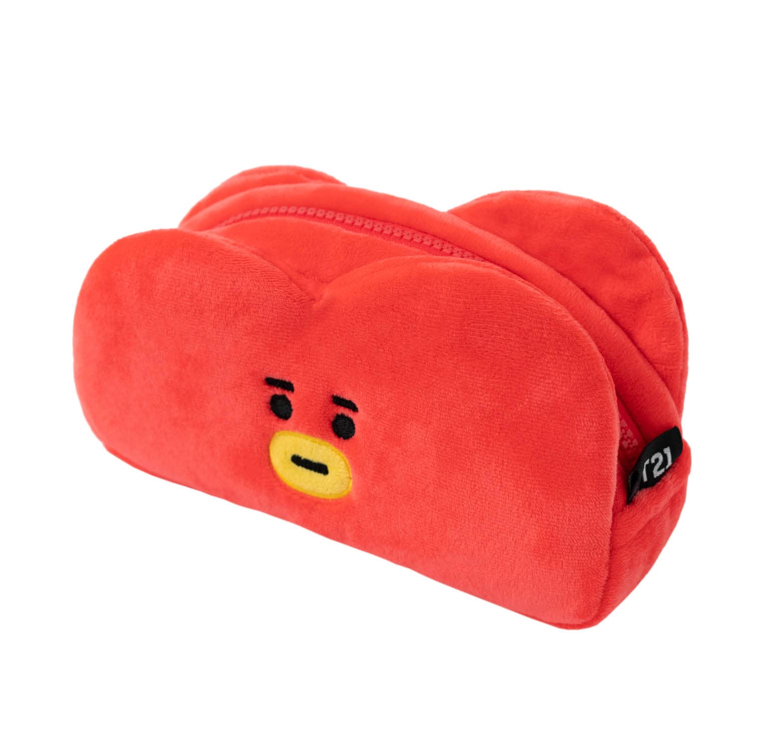 Grupo Erik Plüsch Mäppchen BT21 New Mang 1 Fach - Stift Etui Schule BTS Fanartikel - Federmäppchen Mädchen Schlampermäppchen Offizieller BT21 Merch