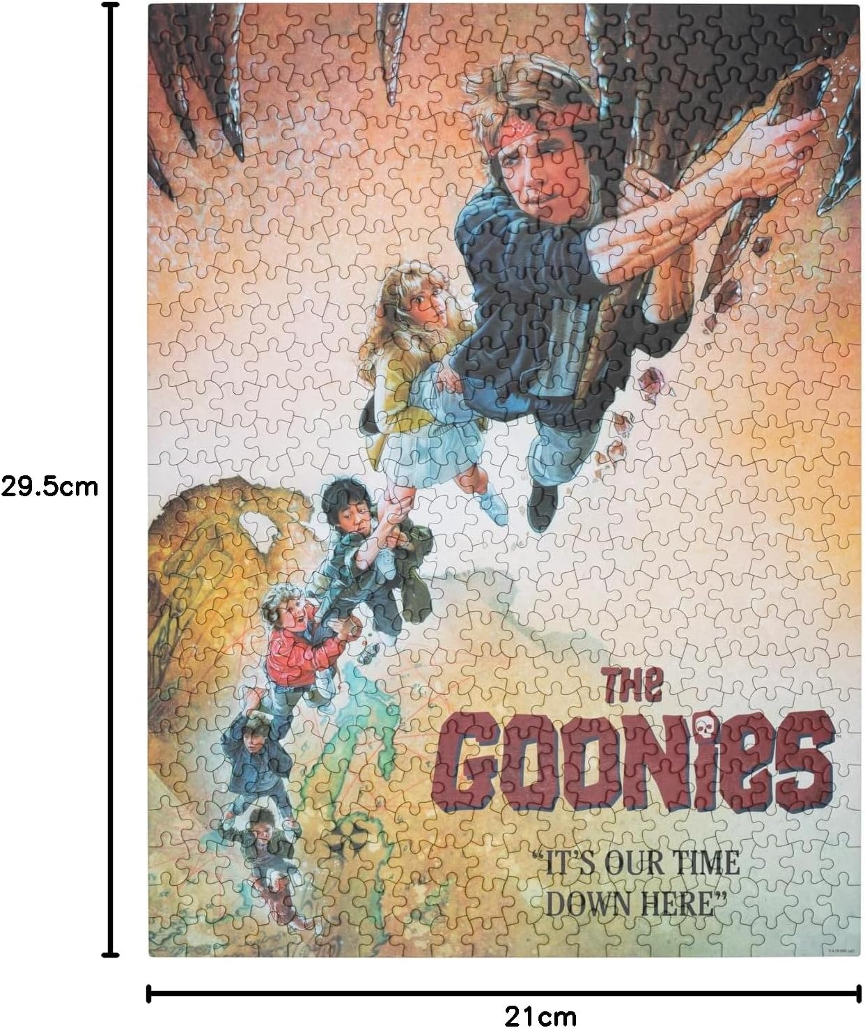 Grupo Erik Puzzel The Goonies - Legpuzzel 500 Stukjes - 61 x 45,7 cm - Inclusief geschenkverpakking en poster