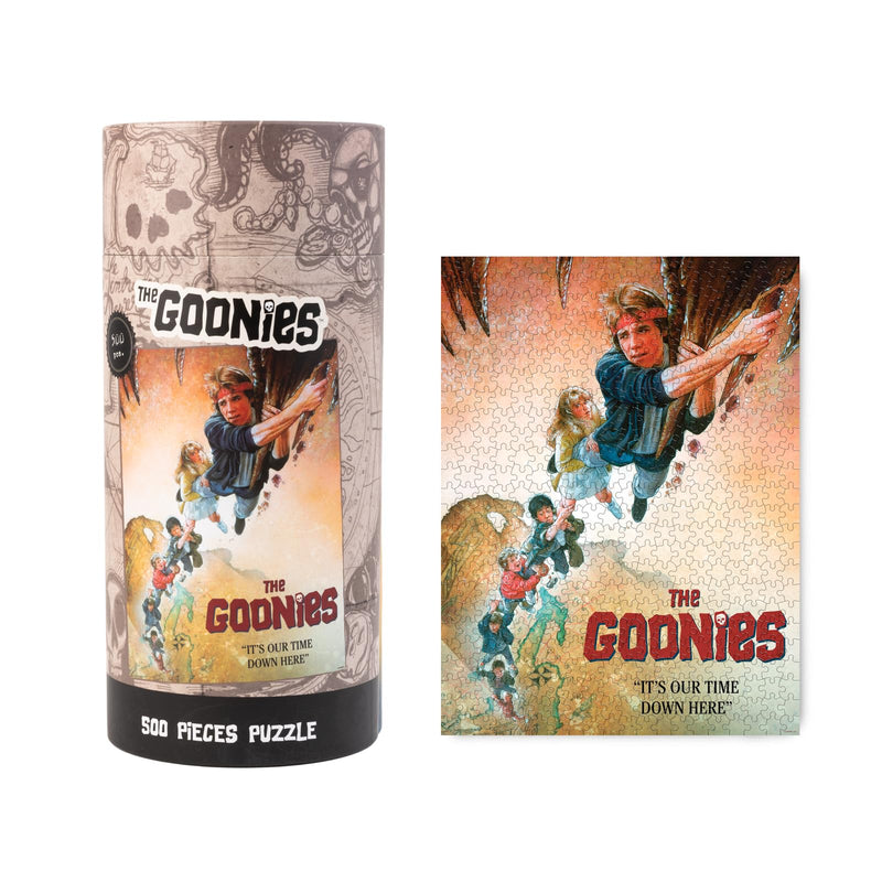 Grupo Erik Puzzel The Goonies - Legpuzzel 500 Stukjes - 61 x 45,7 cm - Inclusief geschenkverpakking en poster