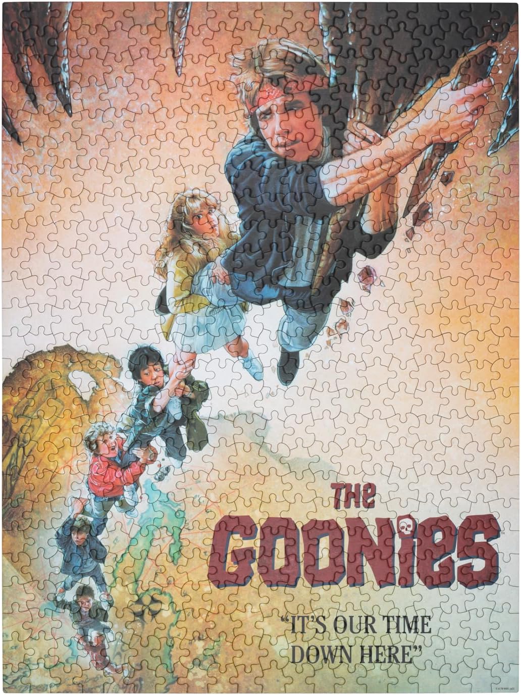 Grupo Erik Puzzel The Goonies - Legpuzzel 500 Stukjes - 61 x 45,7 cm - Inclusief geschenkverpakking en poster